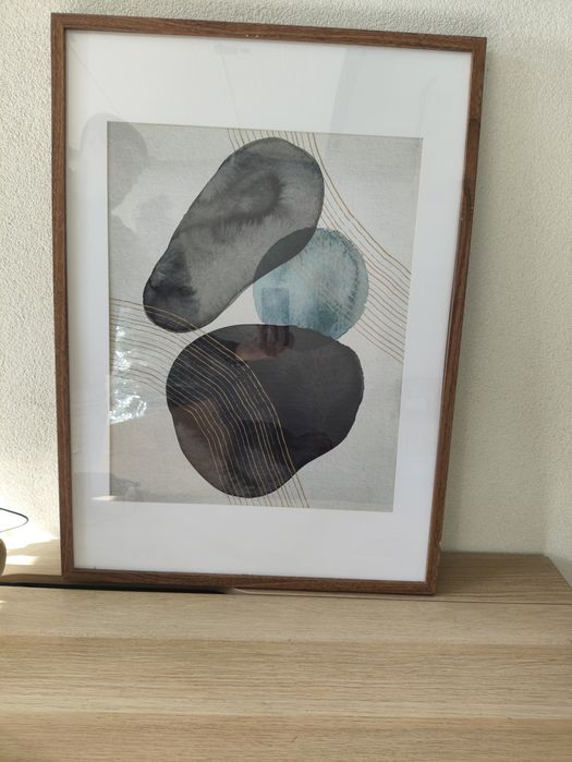 Quadros 50x70 com moldura
