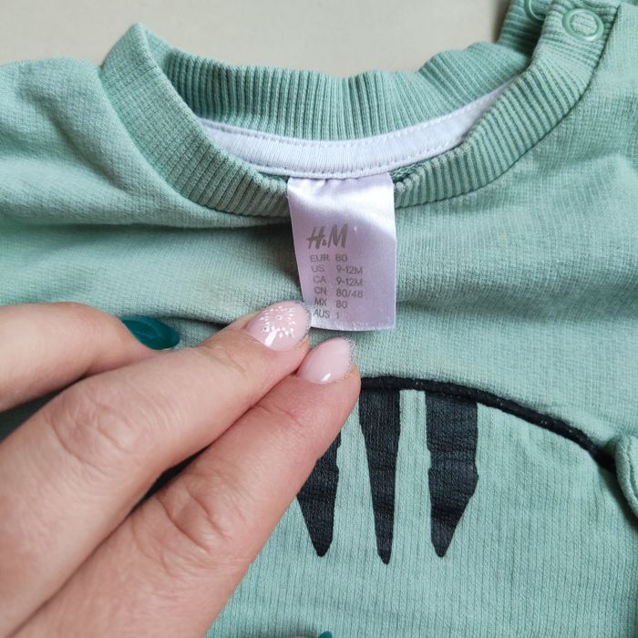 Bluzy chłopięce 3 sztuki, rozmiar 80