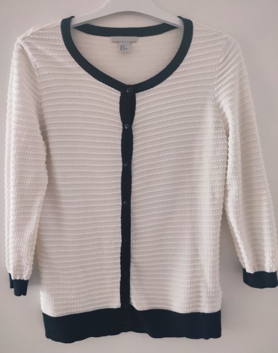 Bluzka damska H&M, rękaw 3/4. Rozmiar M