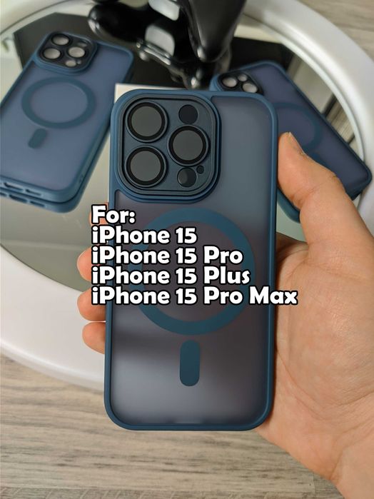 Чохол RMatte Magsafe для iPhone 15 Pro чехол айфон 15 Plus айфон про