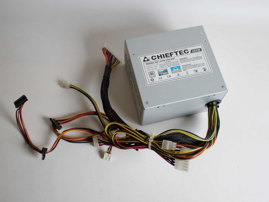 Блок живлення Chieftec CTG-450-80P Active PFC Ultra Silent