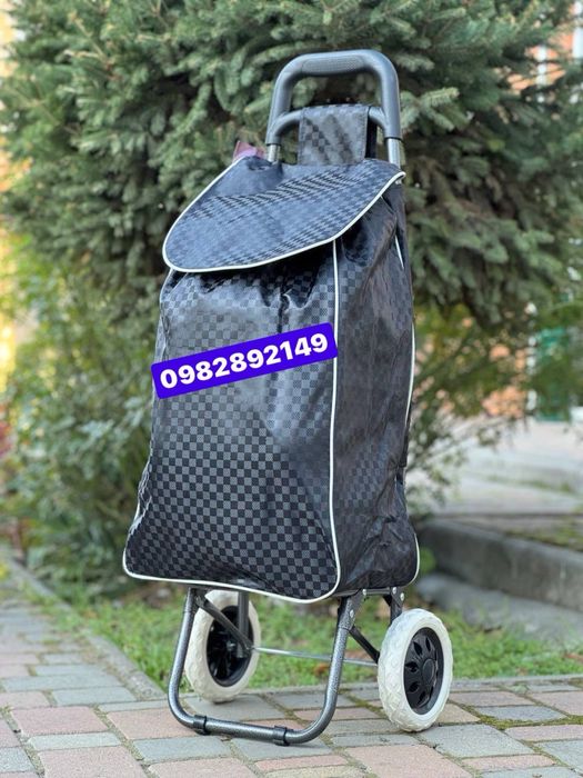 Якість!Кравчучка, тачка , сумка на колесах , візок ,тележка с сумкой