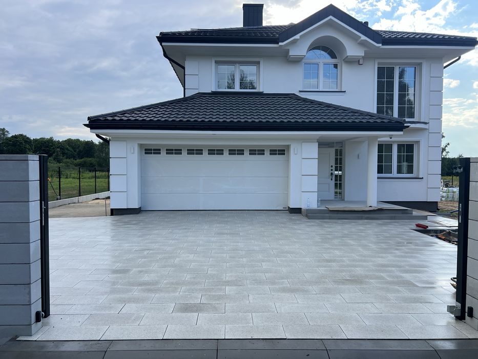 Układanie kostki brukowej brukarstwo taras schody usługi koparką