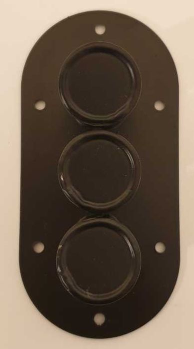 Flansza kolumnowa metalowa 3 kąty