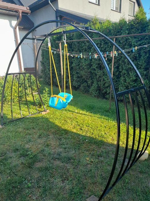 Hamak ogrodowy metalowy