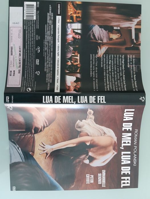 DVD lua de mel lua de fel