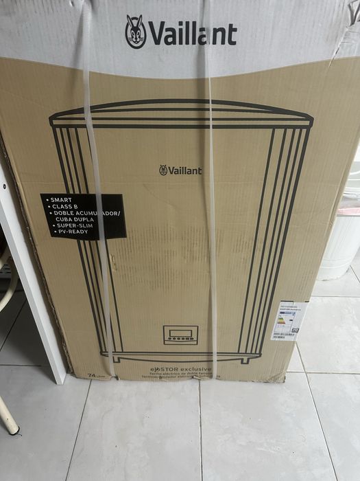 Termoacunulador 80 litros - Vaillant Slim - Novo a estrear