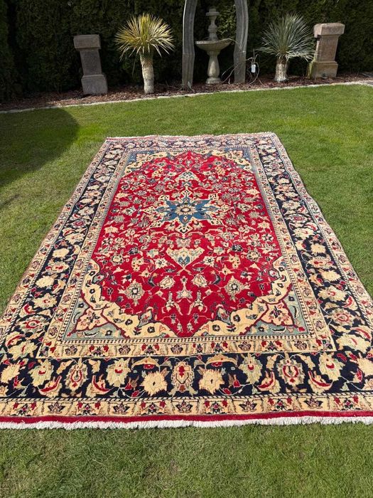 Nowy Dywan Wełniany Kaszmirowy Perski Iran Keshan 340x200 gal. 28 tyś
