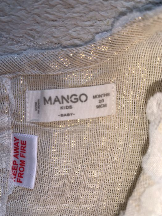 Sukienka dla dziewczynki Mango 98 jak nowa