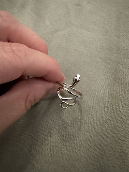 Anel ajustável serpente