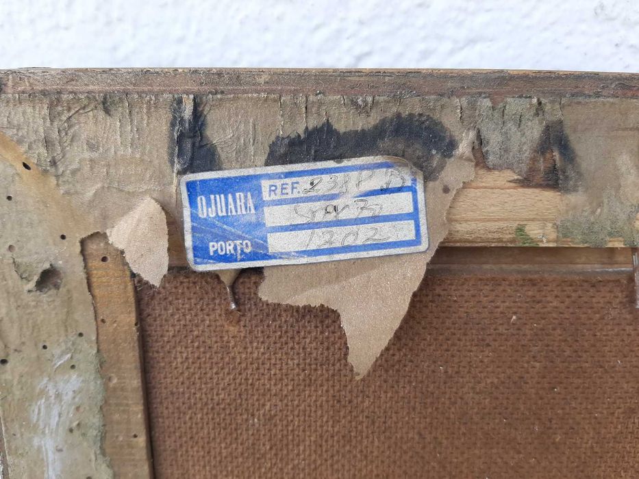 Moldura de quadro - artigo vintage para reaproveitar