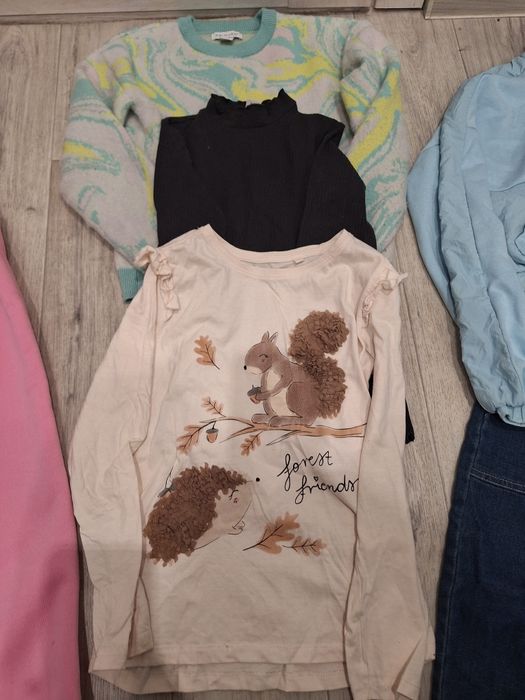 Пакет одягу на дівчинку 8-9р джинси штани світшот