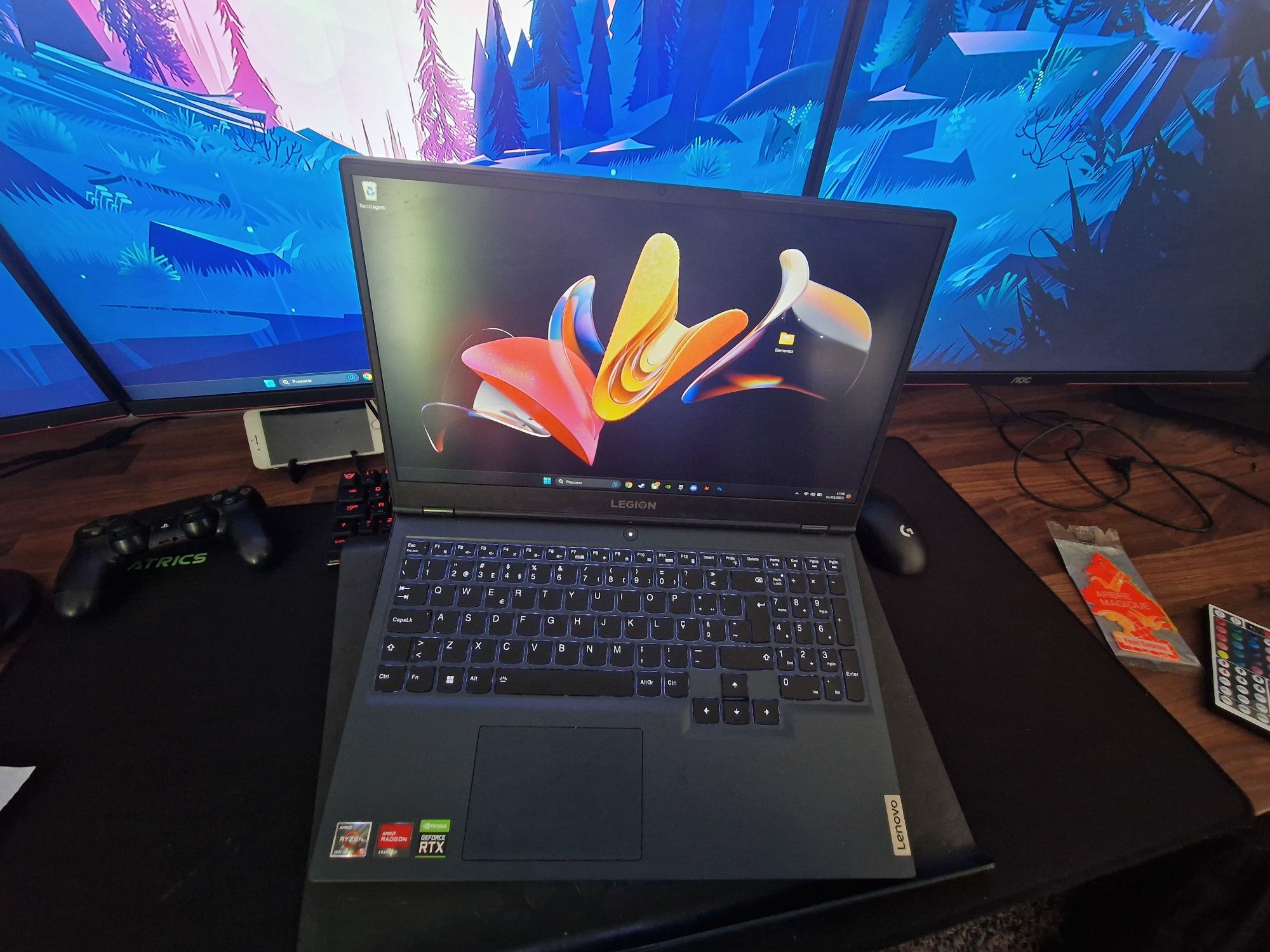 Lenovo LEGION 5 15ACH6289/ R5 16GB 512GB/1TB RTX3060 (C/Garantia 2025
