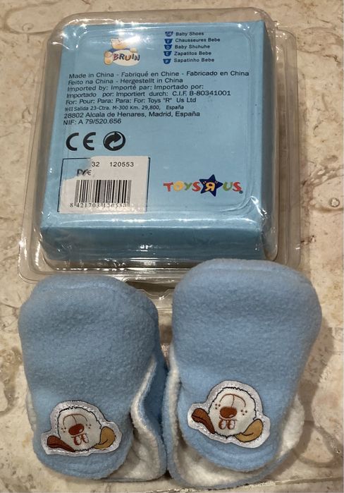 Pantufas Bebé NOVAS.