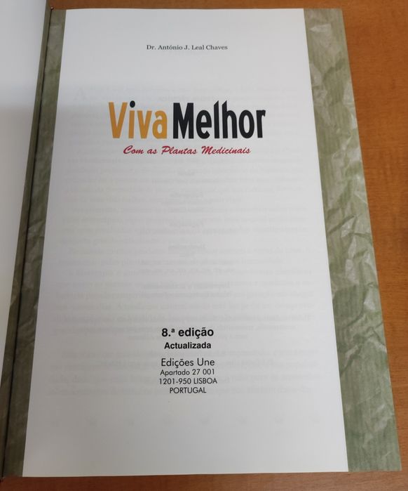 Livro Viva Melhor com as Plantas Medicinais