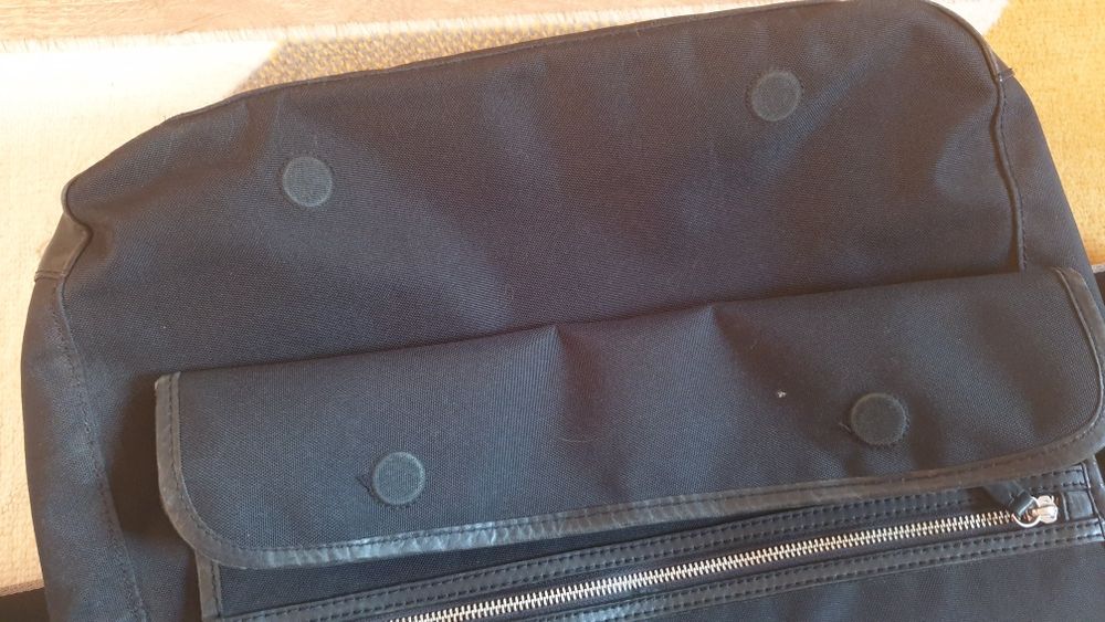 Torba męska czarna lacoste A4 laptop uczelnia biuro oryginalna
