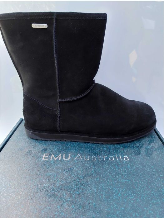 SP Kozaki EMU AUSTRALIA Paterson Lo 42 us10 w/f czarne botki