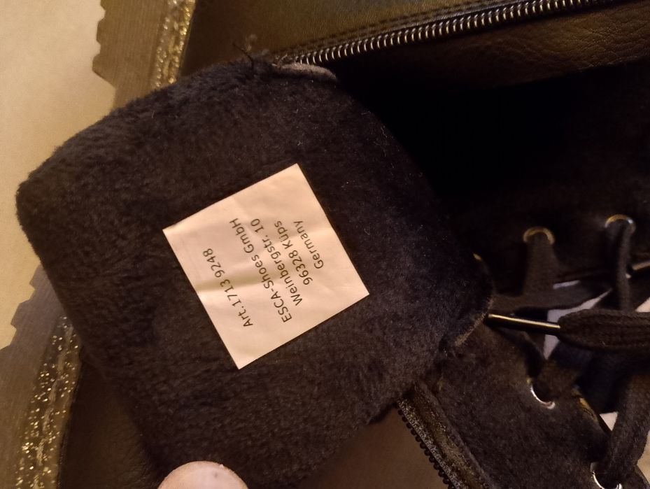 Buty Glany damskie/dziewczęce ocieplane rozmiar 38 EU