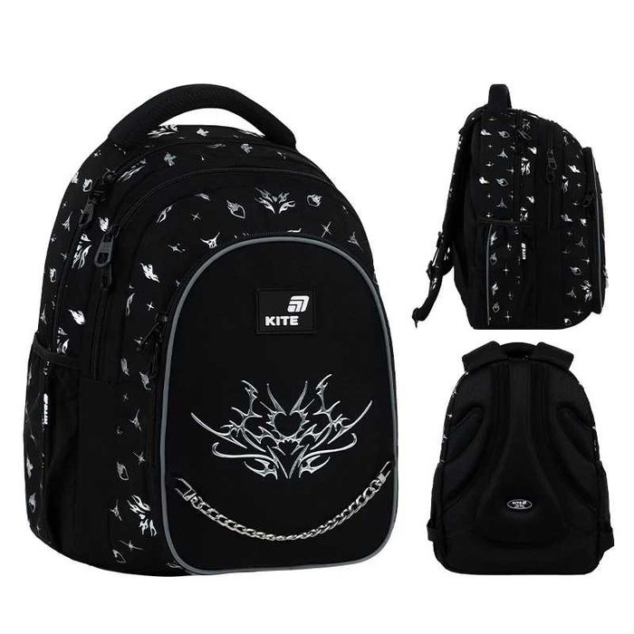 Рюкзак шкільний Kite Education teens Gothic Elegance + пенал