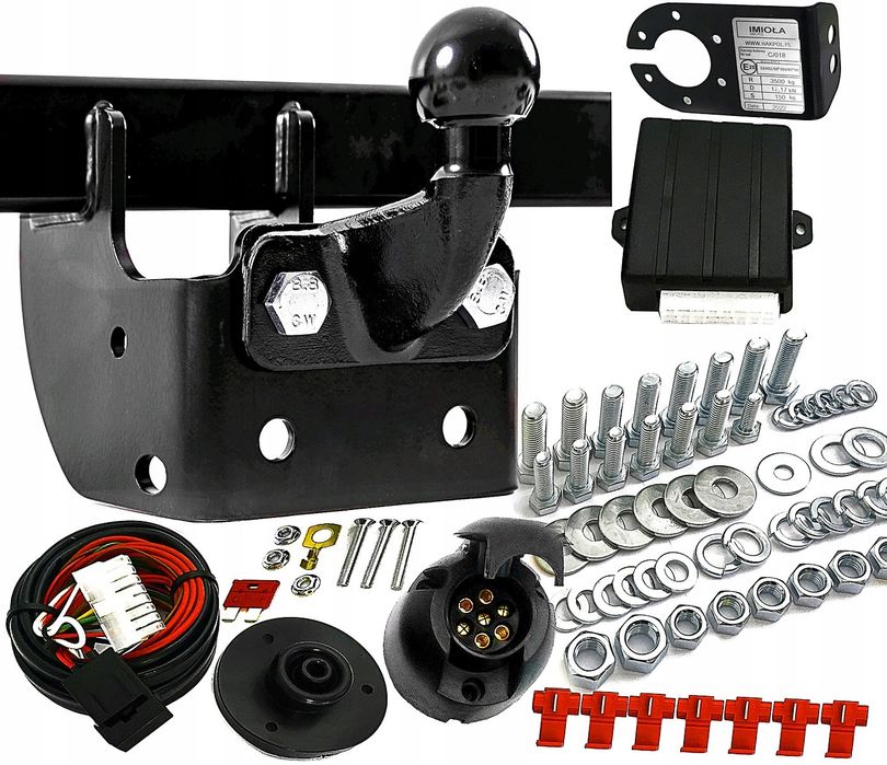 hak holowniczy+moduł boxer ducato jumper od 2006 do 2024 l1 l2 l3 3500