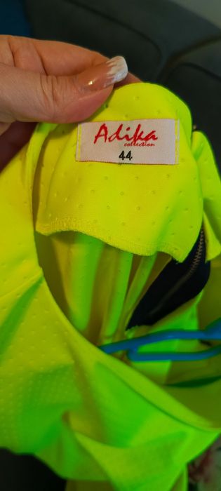 Piękna sukienka seledynowa 44 L/xl