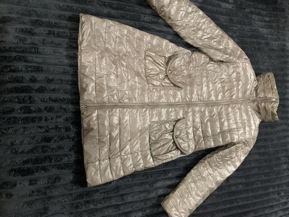 Стеганое пальто на девушку M-L