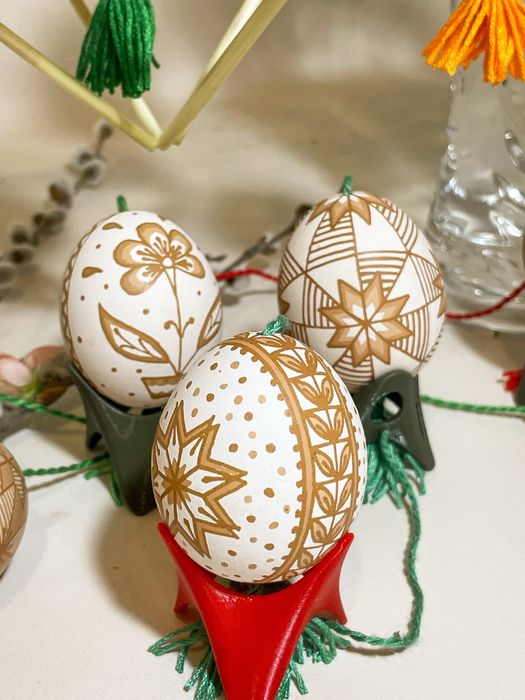 Писанки, травленки, Великдень.