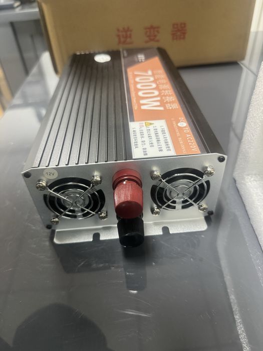 Інвертор 7000W 12V 220V чиста сіносоида для дому