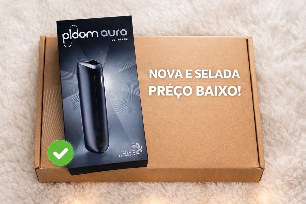 Ploom Aura Jet Black – Novo e Selado