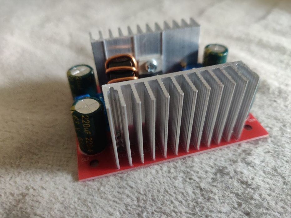 Повышающий DC-DC стабилизированный источник питания 400W