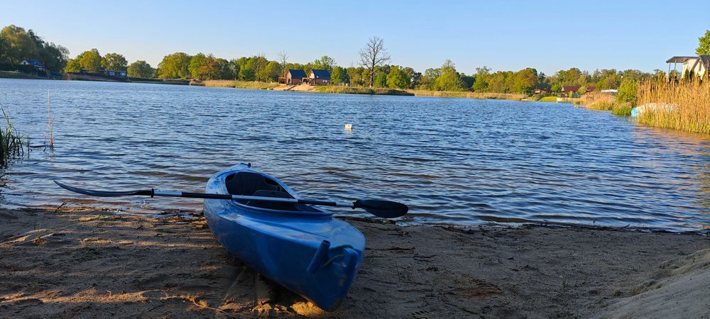 Domek nad jeziorem Spalona | Prywatna plaża, jacuzzi, pomost, kajak