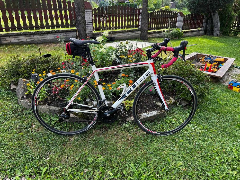 Rower szosowy Cube Peloton Kolarka rozmiar 56 widelec Carbon, osprzęt Sora