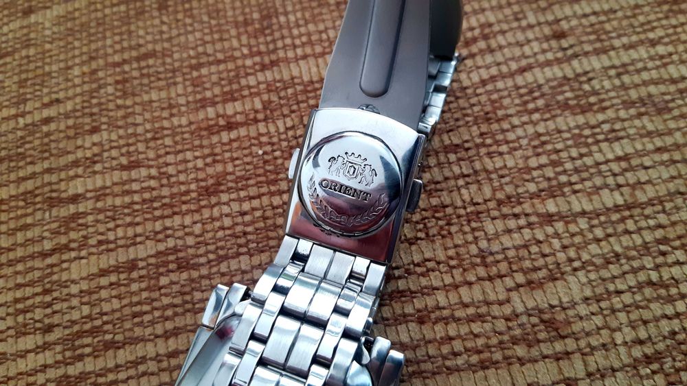 ORIENT automatic kwadratowy zegarek, vintage  perfekt stan