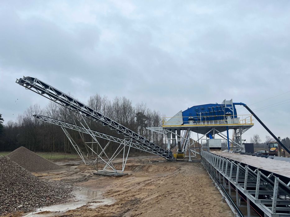 Przesiewacz wibracyjny, Pogłębiarka ssąca, Refuler, Przenośnik,