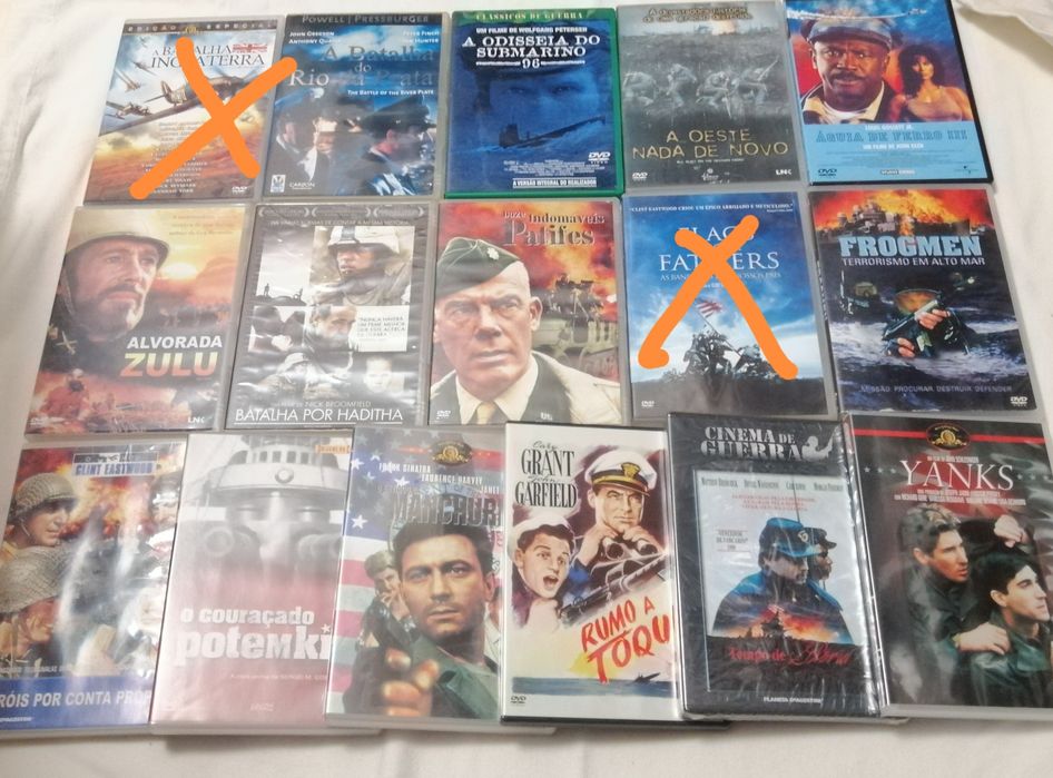 Filmes de Guerra - dvd