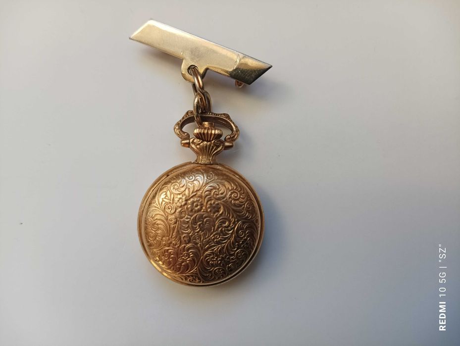 Stary zegarek kieszonkowy - Kleiser Paris Incabloc - 17 Jewels