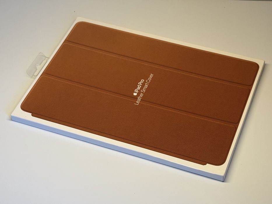 Чохол-накладка Apple Leather Smart Cover Saddle Brown (MPU92)