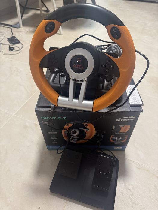 Игровой руль Speedlink Drift O.Z. — как новый