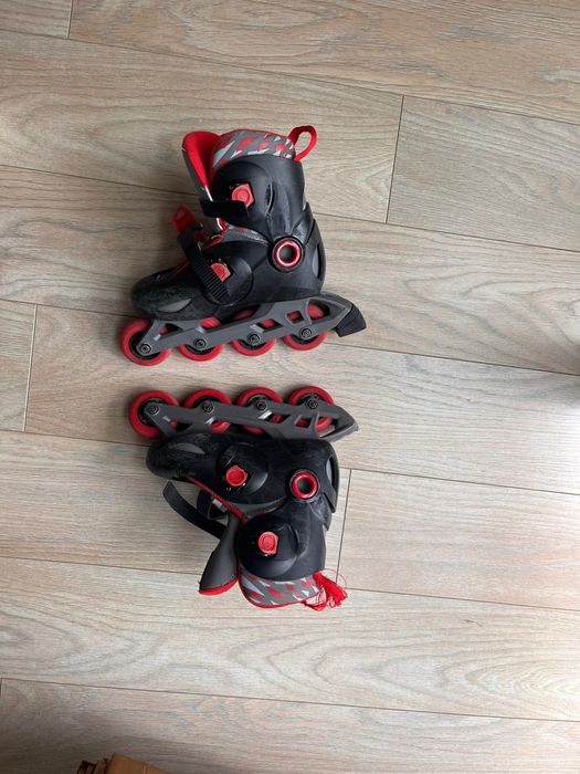 Rolki 30-32 regulowane Oxelo Decathlon