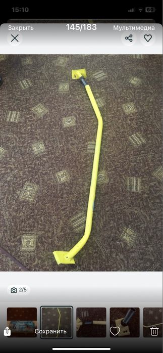 Распорки передних стоек усилители жосткости кузова ВАЗ жигули