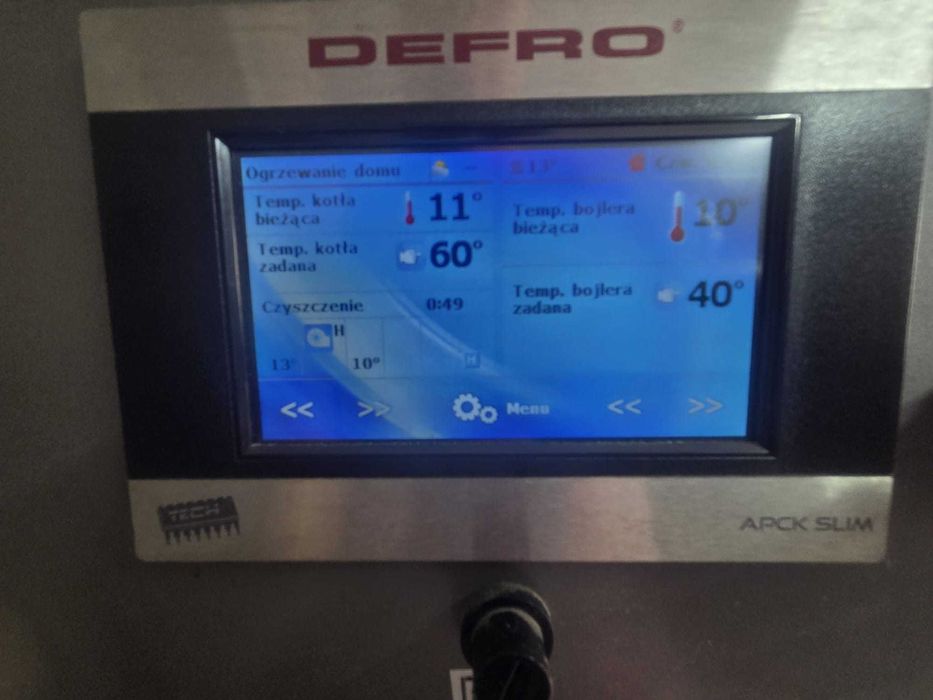 Kocioł, piec na Pellet Defro Gamma 10KW klasa 5