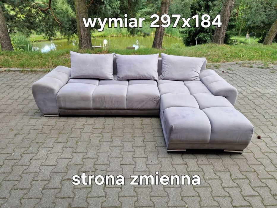 Narożnik Rogówka z funkcja Spania