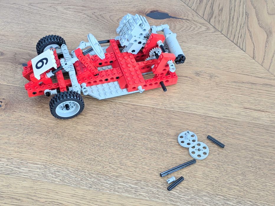 Lego 8842 Go-Kart Technic vintage PRL instrukcja gokart
