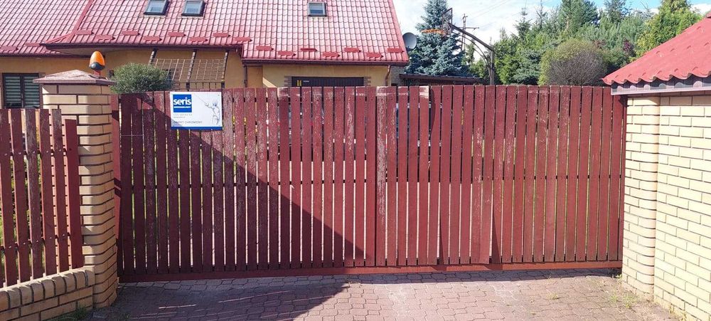 Brama ogrodzeniowa + furtka