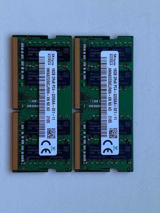 sk hynix 8gb ddr4 3200 - купити запчастини для ноутбуків - Ціна на