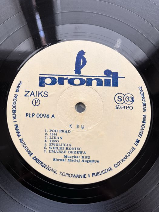 Płyta winylowa KSU LP