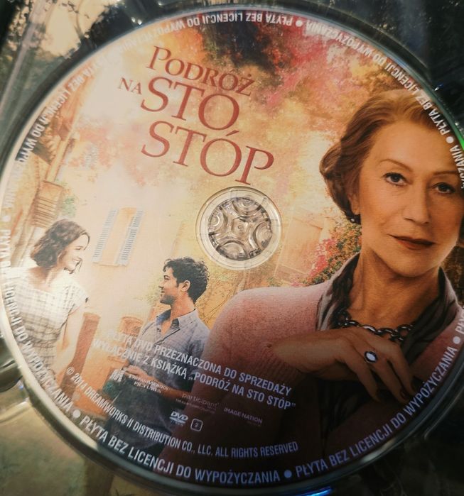 Podróż na sto stóp film dvd Helen Mirren