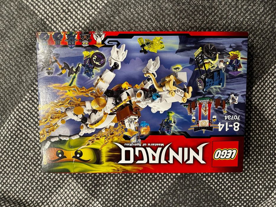 Nowy zestaw LEGO 70734 Ninjago Smok mistrza Wu Prabuty • OLX.pl