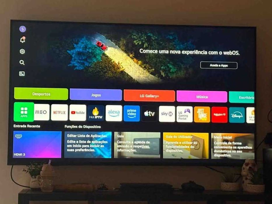 TV LG LED 4k 65" - Negociável