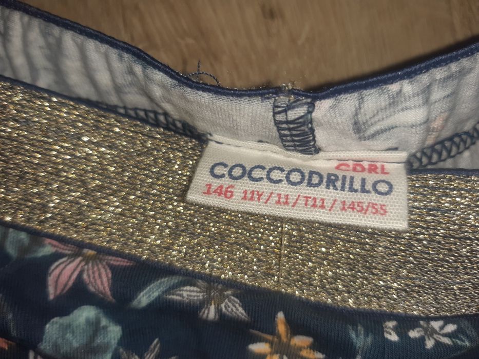 Legginsy coccodrillo roz 146 nowe
